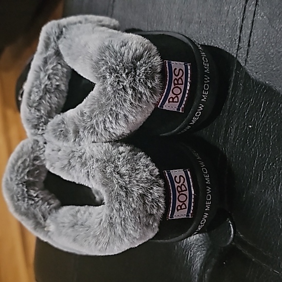 Bobs slippers size 7.5 cat face - Picture 3 of 4
